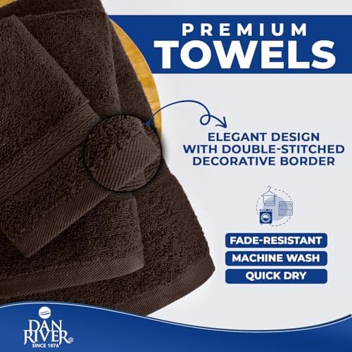 DAN RIVER 8 Piece Luxury Bath Towels - Image 6