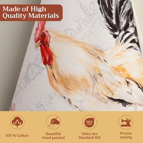 Maison d' Hermine Kitchen Towels Set of 2 Reusable 100% Cotton 27.50" x 20" - Image 5