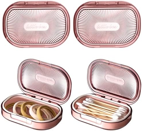 Kigley 4 Pcs Travel Swab Container by Kigley