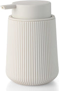 YAUKPH Striped Liquid Hand Soap Dispenser Beige | by KellyHome