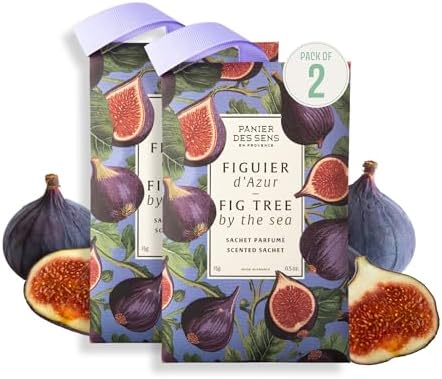 Panier des Sens Mediterranean Fig Scented Sachets, 1 oz by PanierdesSens