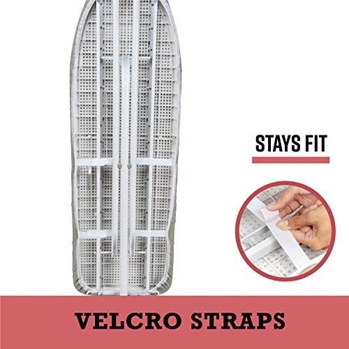 Simplify Scorch Resistant Silicone Coated Ironing Board Padded Cover - Image 5