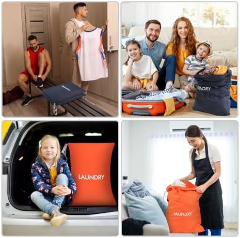 WiseBoy 2 Pack Travel Laundry Bags - Image 6