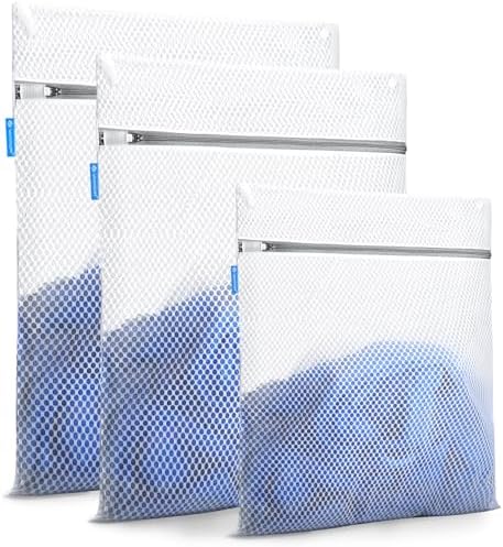VASSON Mesh Laundry Bags for Delicates, Durable Lingerie Wash Bag Set by VASSON