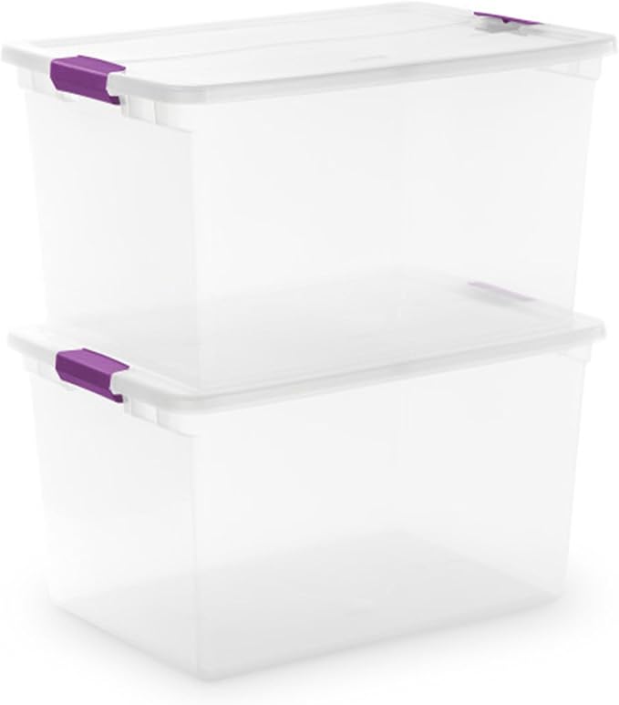 Sterilite ClearView Latch Boxes, Storage Bins - Image 9