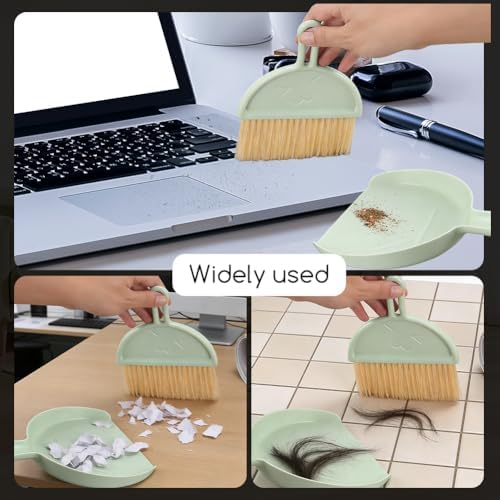 Mini Broom and Dustpan Set, Small Dust Pan and Brush Set - Image 6