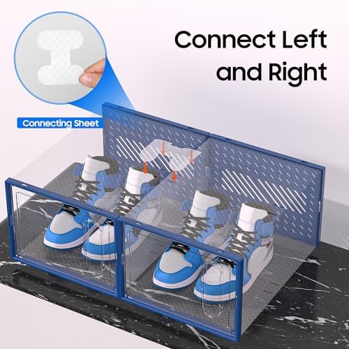 eWonLife Large Shoe Organizer Storage Box - Image 6