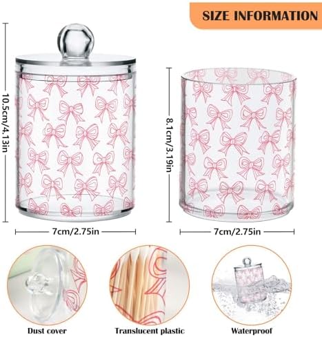 2 Pack Qtip Holder Dispenser - Image 2