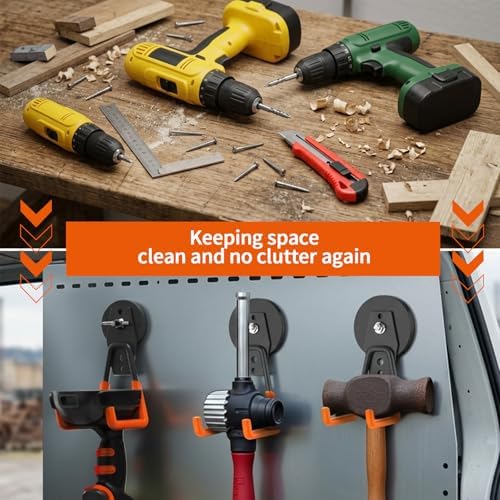 4Pcs Heavy Duty Magnetic Hook, Large Magnetic Utility Hooks - Image 4