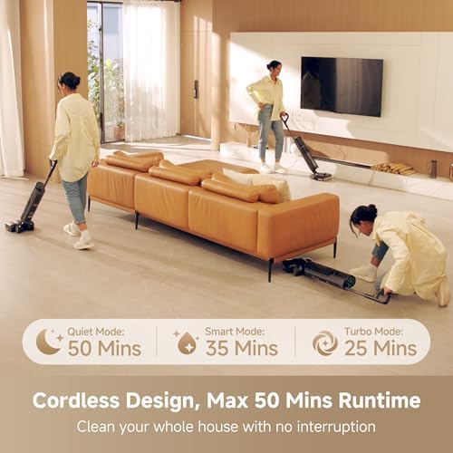 DREAME H12 Pro Gen2 Vacuum Mop, 0 Tangle Wet Dry Vacuum Cleaner, Cordless - Image 6