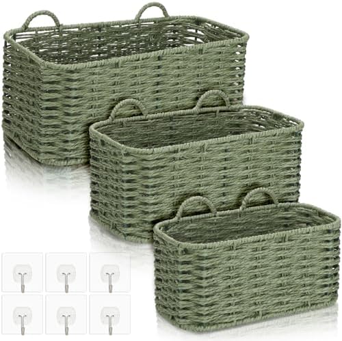 3 Piece Boho Wall Hanging Baskets by Unknown
