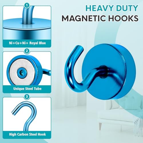 Neosmuk Magnetic Hooks Steel Tube Design - Image 5