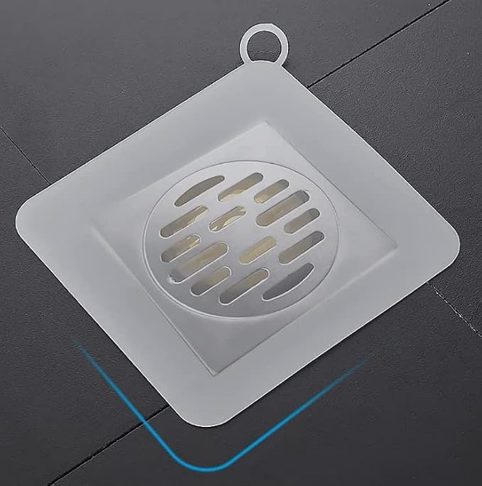 Silicone Tub Stopper Floor Drain Cover, 2 Pieces Sewer Anti-Odor Mat - Image 7