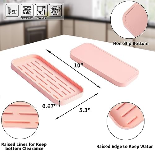 MicoYang Silicone Kitchen Sink Organizer Tray - Image 2
