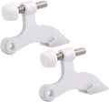 HOMOTEK 2 Pack Hinge Pin White Door Stopper, Adjustable Deluxe Heavy Duty Door by HOMOTEK