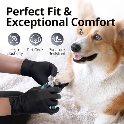 SwiftGrip Disposable Nitrile Exam Gloves, Cooking & Esthetician - Image 3
