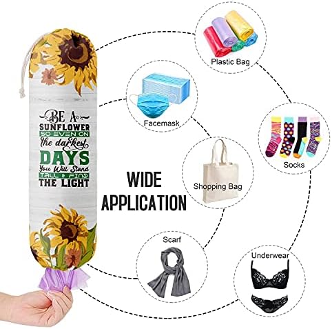 Sunflower Grocery Bags Holder Organizer - Image 6