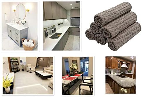 Microfiber Kitchen Cleaning Cloth, 12inch X 12inch, 6 Pack - Image 7