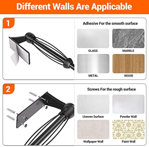 Paper Towel Holder Under Cabinet, Single Hand Operable Wall Mount - Image 6