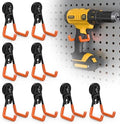 8 Pack Large Heavy Duty Magnetic Hook Extra Strong Magnetic Garage Hooks Big by Laowu