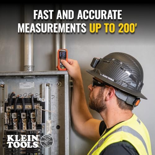 Klein Tools Laser Distance Measure, Measures in Feet - Image 3