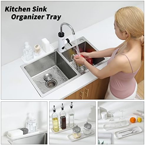 MicoYang Silicone Kitchen Sink Organizer Tray - Image 3