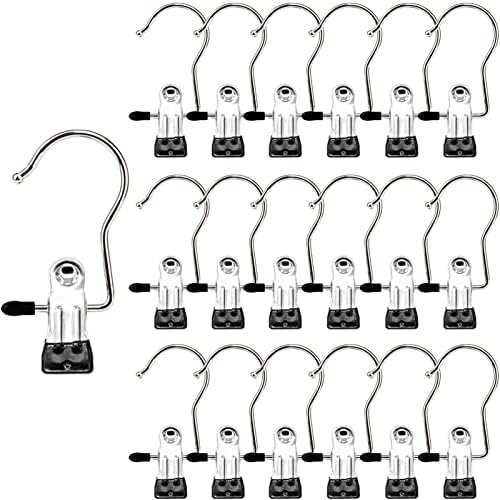 Laundry Hooks Hanging Clips Clothes Pins Closet Hanger Organizer Clamps Socks by MECHEER