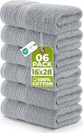 Utopia Towels 6 Piece Premium Hand Towels Set, 16 by 28 inches, 100% Ring Spun by Unknown