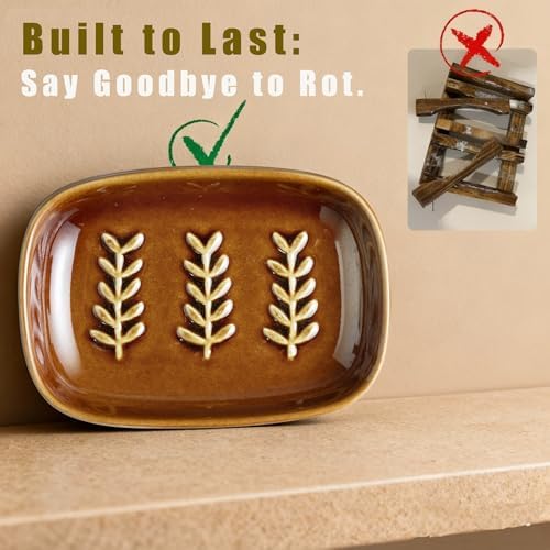 Miamolo Soap Dish for Shower, Bar Soap Holder - Image 3