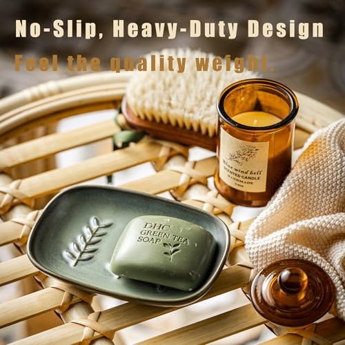 Miamolo Bar Soap Holder for Shower, Soap Dish for Bathroom, No Mushy Soap - Image 6