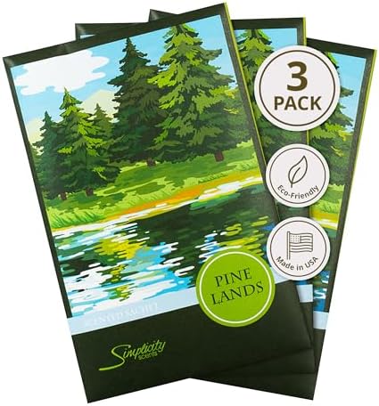 Pine Lands Scented Sachets Pack of 3, Everyday by FloralSimplicity