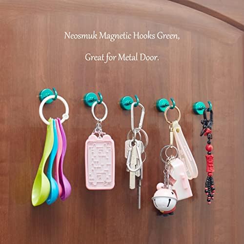 Neosmuk Magnetic Hooks for Cruise Cabins, 40lb Heavy Duty, 6 Pack - Image 5