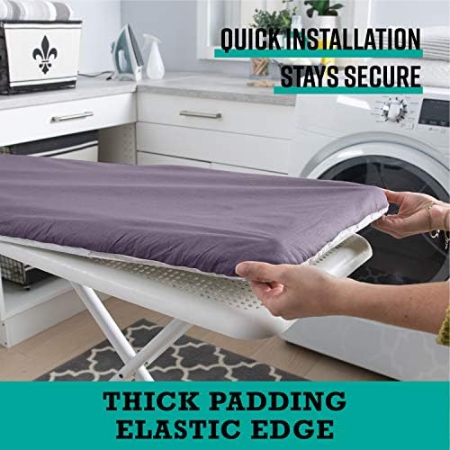 Simplify Ironing Board Cover and Pad | Silicone Coated | Scorch Resistant | - Image 4