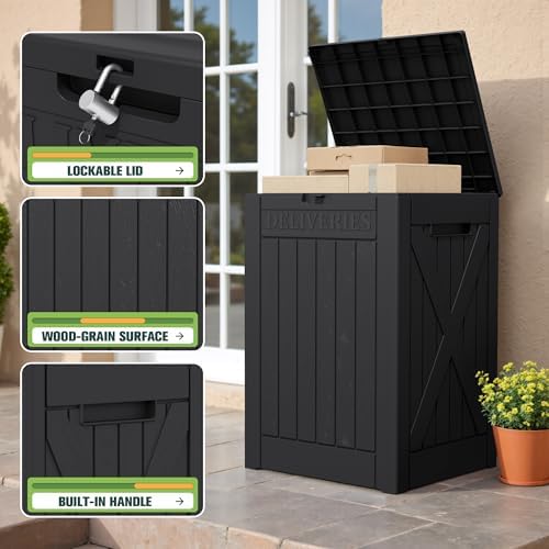 Greesum 52 Gallon Large Outdoor Package Delivery Box - Image 2
