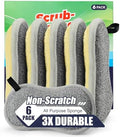 Dual Sided Multi-Purpose Sponges Kitchen, Non Scratch Dish Sponge by PANYEE