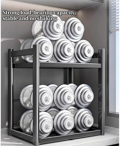 Adjustable 2-Tier Microwave Stand with Pull-Out Tray, Metal Kitchen Organizer Rack, Space-Saving Storage with 6 Hooks for Rice Cooker & Kitchen Essentials