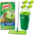 Libman Rinse 'n Wring Mop and Bucket System, 5 Microfiber Pads Included by TheLibmanCompany