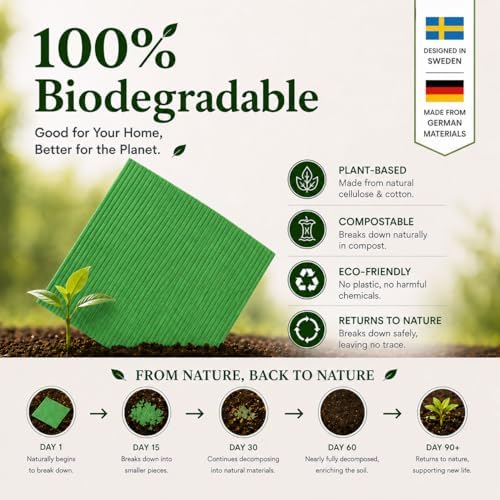 10 Pcs Multicolor Swedish Dishcloths - Image 5
