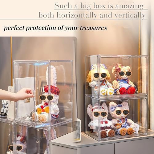 Attelite XXX-Large Acrylic Display Case Boot Shoe Storage Boxes 2 Pack - Image 6