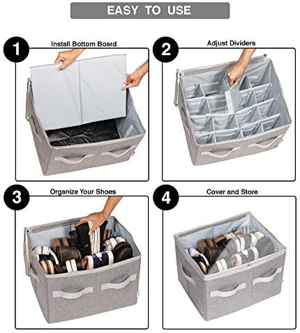 Moteph Shoe Organizer Closet Storage Solution - Image 2