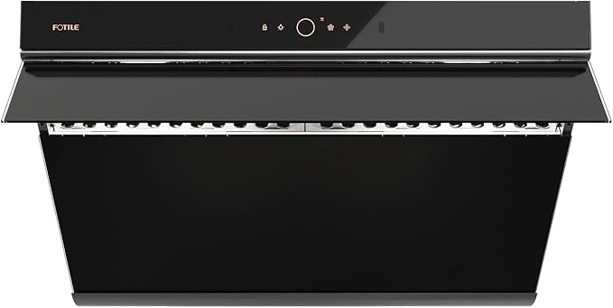 FOTILE JQG7507 Under Cabinet or Wall Mount Kitchen Range Hood 1100 CFM 4 Speed Level with LED Lights, Fingerprint Resistance and Motion Control