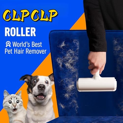 Roller Pet Hair Removal Tool，Reusable Lint Roller - Image 2