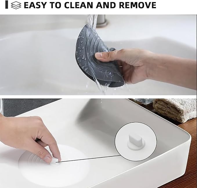 Tub Stopper 2PCS, Bathtub Drain Stopper, 6 inches Bathtub Tub Drain Cover - Image 3