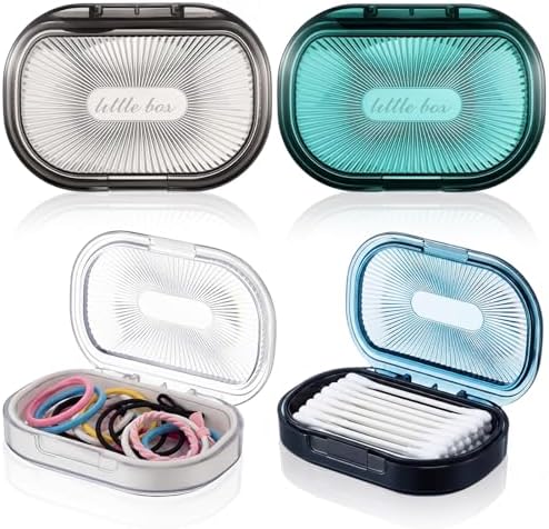 Kigley 4 Pcs Travel Swab Container by Kigley