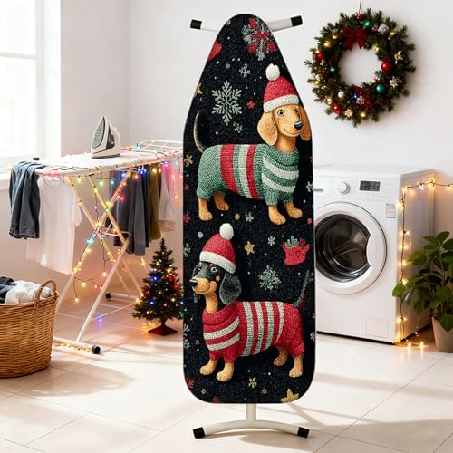Nuxovilar Winter Dogs Sweaters Ironing Board Cover 15x54 Polyester - Image 2
