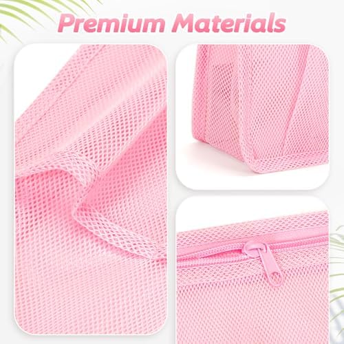 famichan Mesh Shower Caddy Portable, Gym Travel Camp Dorm Room Essentials - Image 3