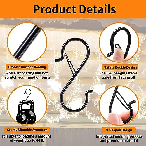 12 PCS S Hooks for Hanging - Image 5