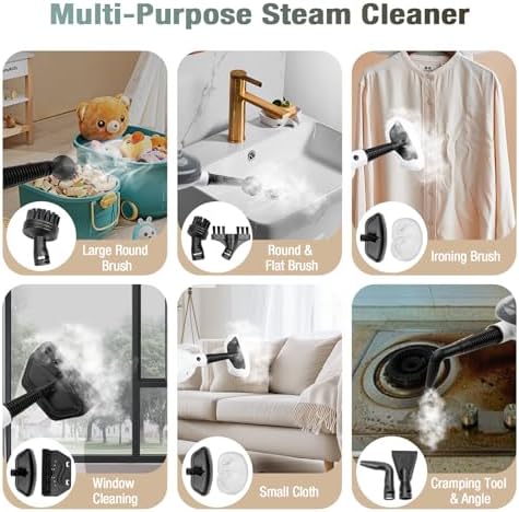 11-in-1 Steam Mop, Powerful Handheld Steam Cleaner - Image 6