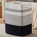 80L Large Cotton Rope Laundry Basket by SIXDOVE