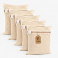 Mesh Laundry Bags for Delicates 6-Pack – 15.74 x 19.68 inch Large & Sturdy by Unknown